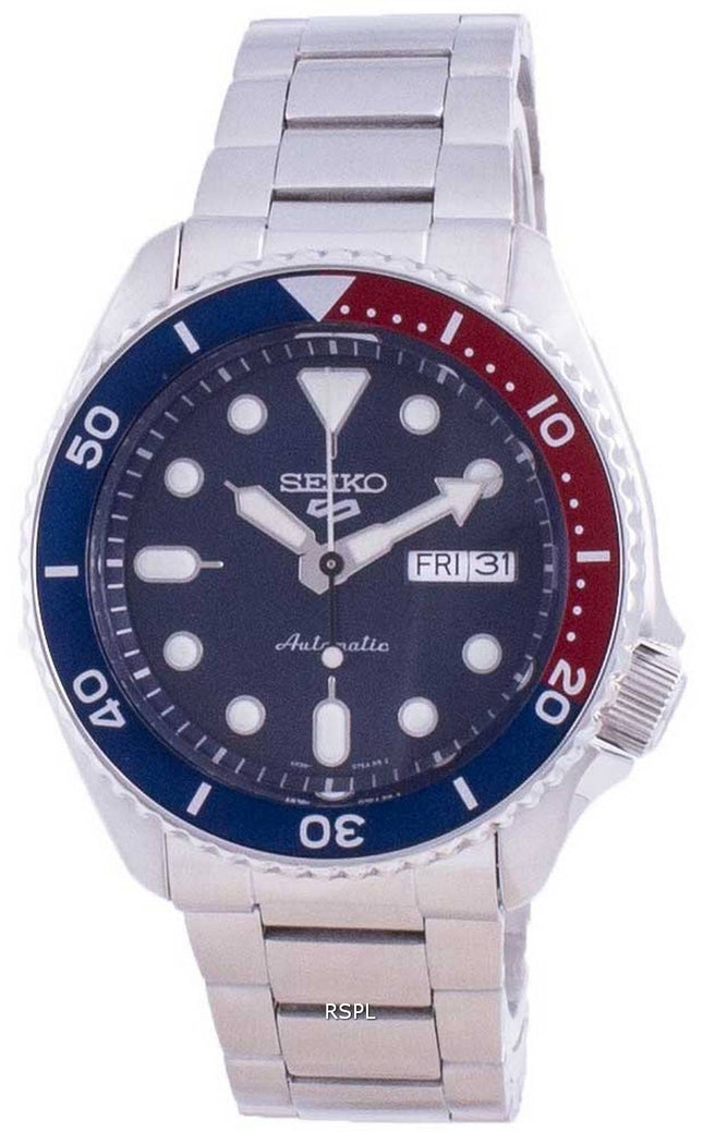 Renoverad Seiko 5 Sports Style Automatic SRPD53 SRPD53K1 SRPD53K 100M Herrklocka
