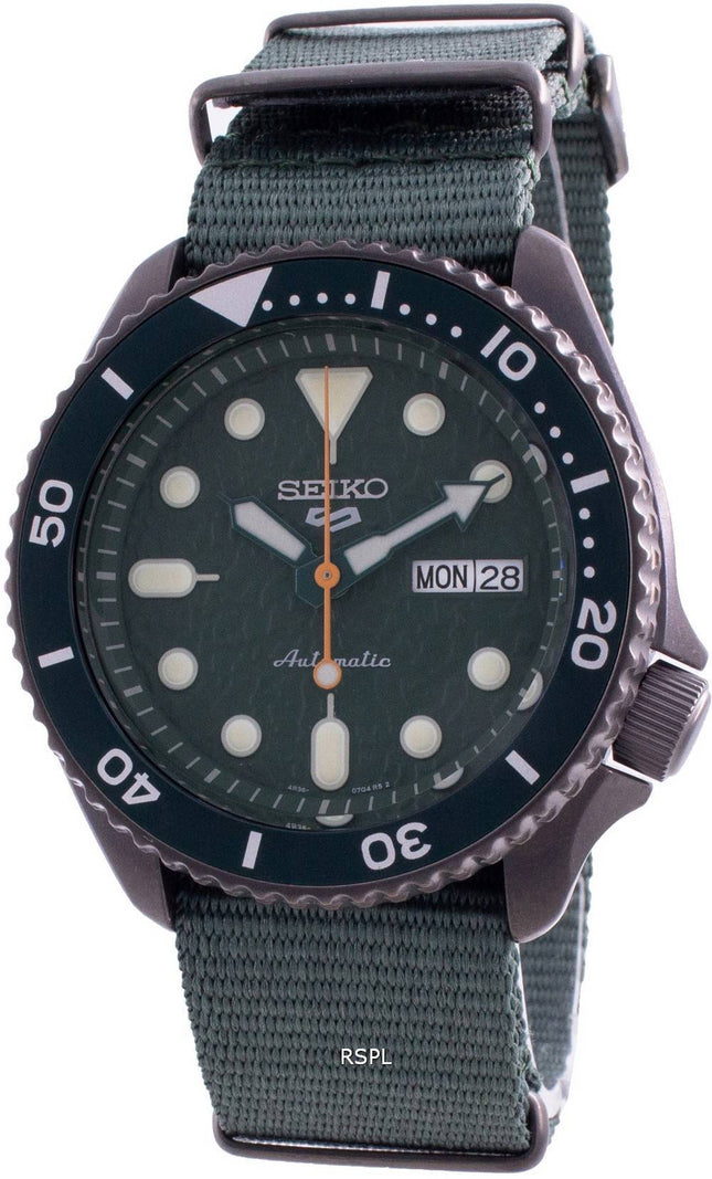 Seiko 5 Sports Sense Style Automatic SRPD77 SRPD77K1 SRPD77K 100M Herrklocka