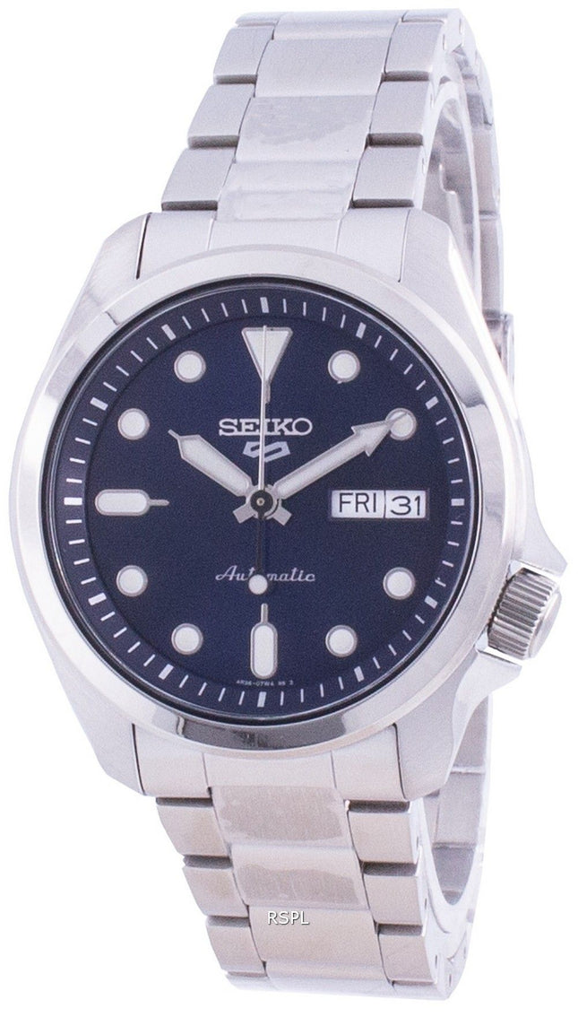 Seiko 5 Sports Blue Dial Automatic SRPE53 SRPE53K1 SRPE53K 100M Herrklocka