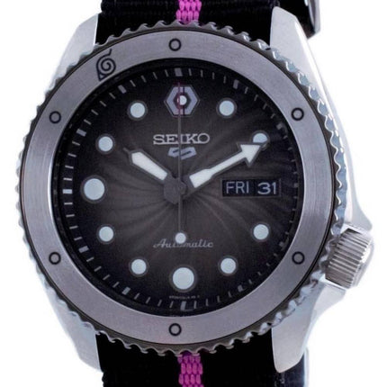 Seiko 5 Sports Boruto Uzumaki Limited Edition Automatic SRPF65 SRPF65K1 SRPF65K 100M Herrklocka