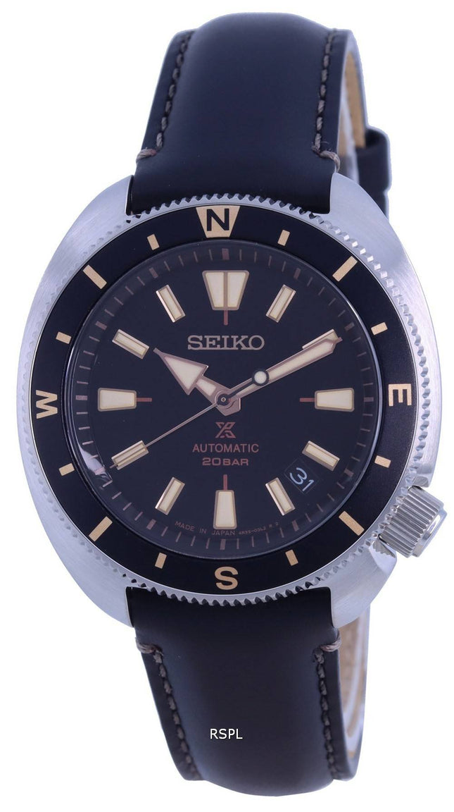 Seiko 5 Sports Black Dial Automatisk SRPG37 SRPG37K1 SRPG37K 100M herrklocka