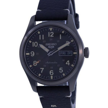 Renoverad Seiko 5 Sports Field Collection brun urtavla läderrem automatisk SRPG41 SRPG41K1 SRPG41K 100M herrklocka