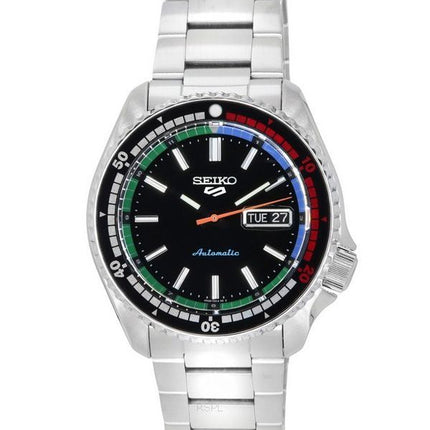 Seiko 5 Sports SKX Style The New Regatta Timer Special Edition Black Dial Automatisk SRPK13K1 100M herrklocka