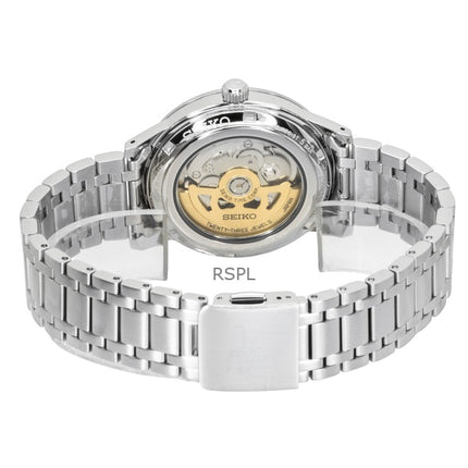 Seiko Presage Style 60-tals rostfritt stål ljusvioletta urtavlan automatisk SRPL73J1 herrklocka