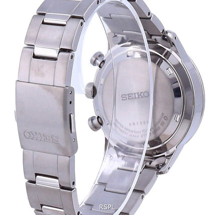 Seiko Discover More Titanium Chronograph Quartz SSB387 SSB387P1 SSB387P 100M Herrklocka