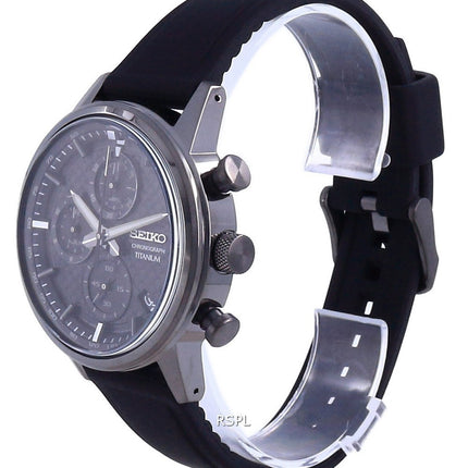 Seiko Discover More Titanium Chronograph Quartz SSB393 SSB393P1 SSB393P 100M Herrklocka