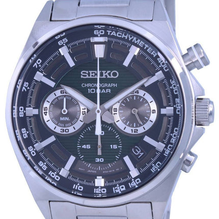 Seiko Upptäck mer Chronograph Quartz SSB405 SSB405P1 SSB405P 100M herrklocka