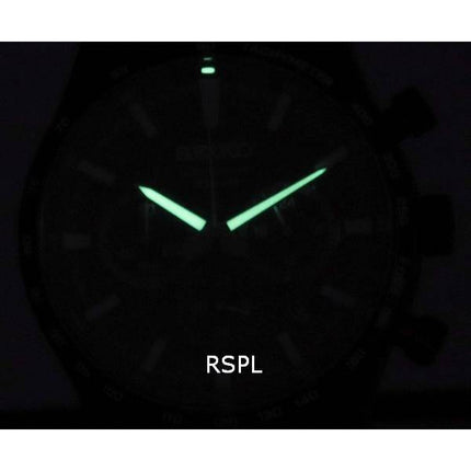 Seiko Urban Sports Chronograph Black Dial Quartz SSB415 SSB415P1 SSB415P 100M herrklocka