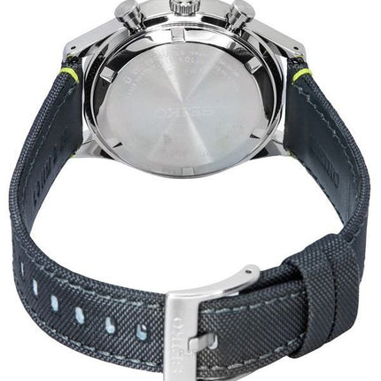 Seiko Conceptual Chronograph Nylonrem Grå Urtavla Quartz SSB423P1 100M herrklocka