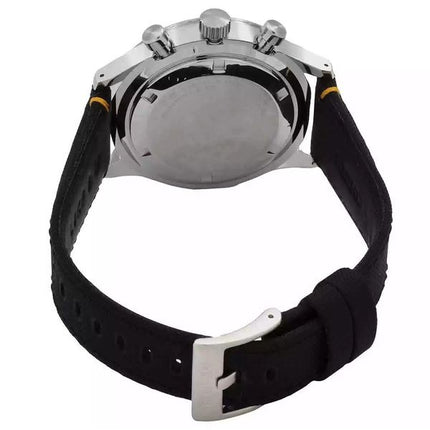 Seiko Discover More Sport Chronograph Nylonrem Black Dial Quartz SSB449P1 100M herrklocka