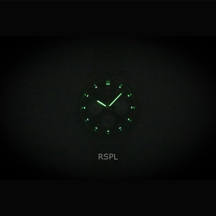 Seiko kronograf rostfritt stål grön urtavla kvarts SSB481P1 herrklocka