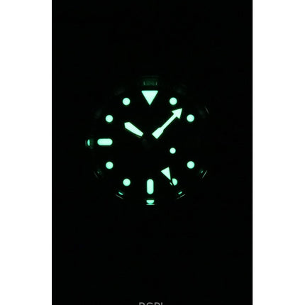 Seiko 5 Sports SKX GMT Läderrem Brun Urtavla Automatisk SSK036K1 100M herrklocka