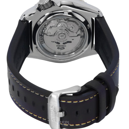 Seiko 5 Sports SKX GMT Läderrem Brun Urtavla Automatisk SSK036K1 100M herrklocka