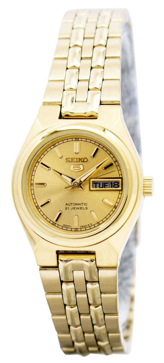 Renoverad Seiko 5 Automatic 21 Juveler SYMA04 SYMA04K1 SYMA04K Damklocka