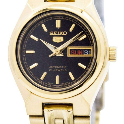 Renoverad Seiko 5 Automatic 21 Juveler SYMA06 SYMA06K1 SYMA06K Damklocka