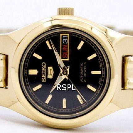 Renoverad Seiko 5 Automatic 21 Juveler SYMA06 SYMA06K1 SYMA06K Damklocka