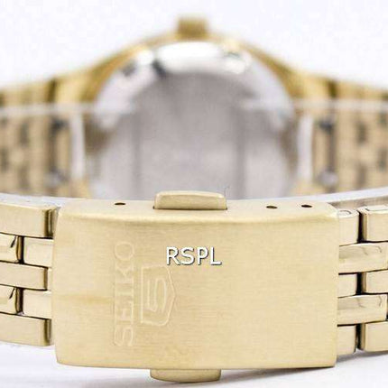 Renoverad Seiko 5 Automatic 21 Juveler SYMA06 SYMA06K1 SYMA06K Damklocka