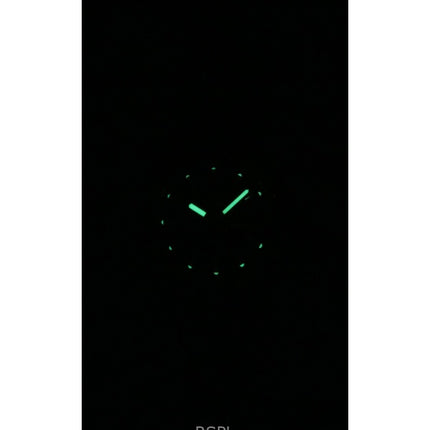 Seiko 5 klassisk guldfärgad rostfritt stål svart urtavla 21 juveler automatisk SYMD96K1 damklocka