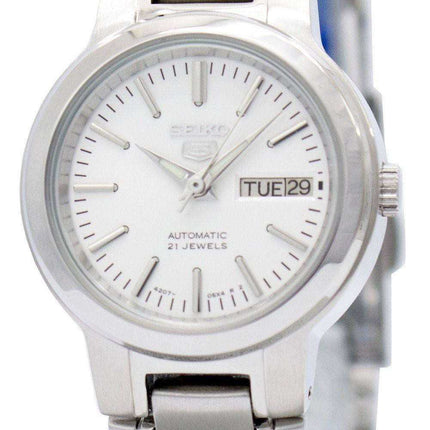 Renoverad Seiko 5 Automatic 21 Juveler SYME39 SYME39K1 SYME39K Damklocka