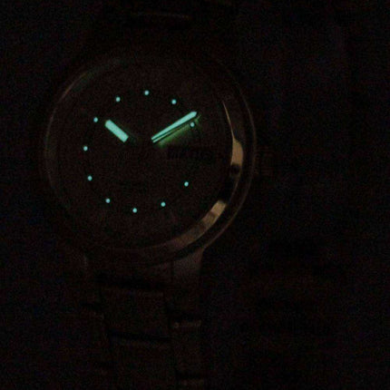 Renoverad Seiko 5 Automatic 21 Juveler SYME58 SYME58K1 SYME58K Damklocka