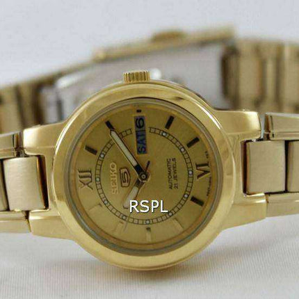 Renoverad Seiko 5 Automatic 21 Juveler SYME58 SYME58K1 SYME58K Damklocka