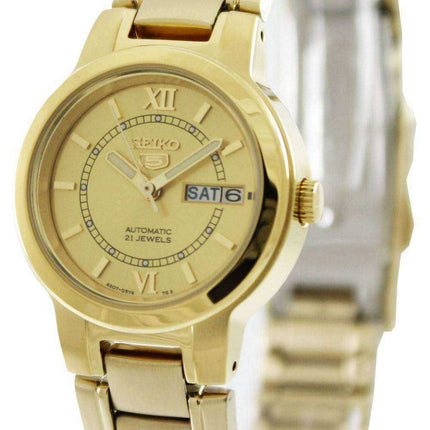 Renoverad Seiko 5 Automatic 21 Juveler SYME58 SYME58K1 SYME58K Damklocka