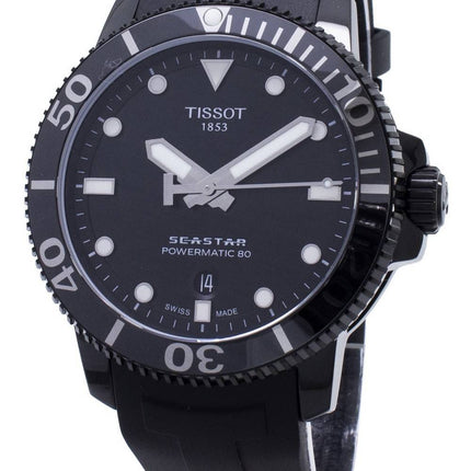 Tissot T-Sport Seastar Powermatic 80 T120.407.37.051.00 T1204073705100 Automatisk 300M herrsklocka
