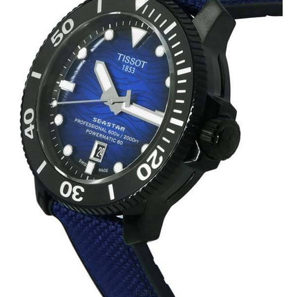 Tissot T-Sport Seastar 2000 Professional Powermatic 80 Diver&#39,s T120.607.37.041.00 T1206073704100 600M herrklocka