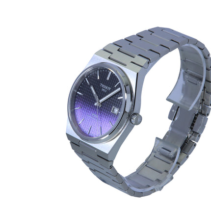 Tissot PRX Powermatic 80 Gradient Rostfritt Stål Svart Chameleon Urtavla Automatisk T137.407.11.051.01 100M herrklocka