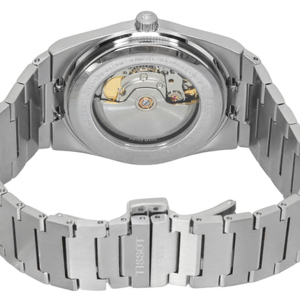 Tissot PRX Powermatic 80 rostfritt stål ljusgrön urtavla Automatisk T137.407.11.091.01 100M herrklocka