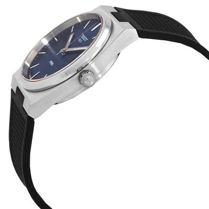 Tissot T-Classic PRX gummirem Blue Dial Quartz T137.410.17.041.00 100M herrklocka