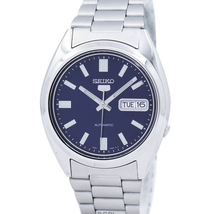 Renoverad Seiko 5 Blue Dial Automatisk SNXS77K1 herrklocka
