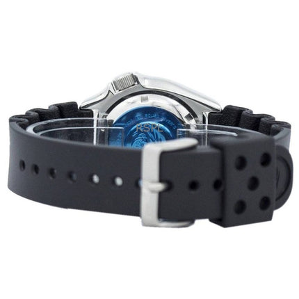 Renoverad Seiko Black Dial Automatic Diver&#39;s SKX007J1 200M herrklocka