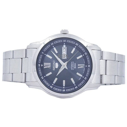 Renoverad Seiko 5 Blue Dial Automatisk Japan Made SNKP17J1 herrklocka