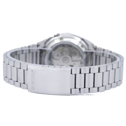 Renoverad Seiko 5 rostfritt stål blå urtavla automatisk SNXS77K1 herrklocka