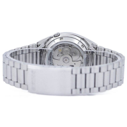 Renoverad Seiko 5 rostfritt stål blå urtavla automatisk SNXS77K1 herrklocka