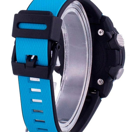 Renoverad Casio G-Shock Standard Analog Digital Resin Armband Black Dial Quartz GA-2000-1A2 200M herrklocka