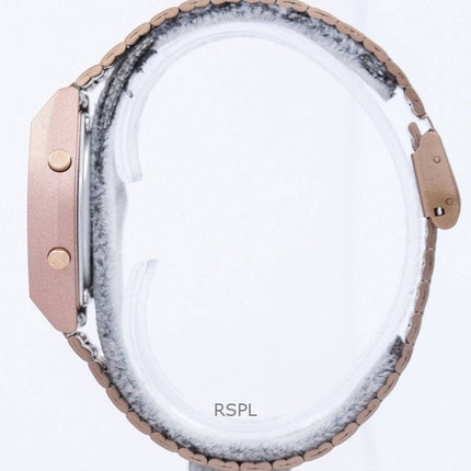 Renoverad Casio Digital rostfritt stål kvarts B640WC-5ADF herrklocka