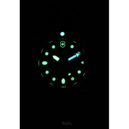 Victorinox Swiss Army Dive Pro gummirem Black Dial Automatic Diver&#39,s 241994 300M herrklocka