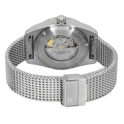 Victorinox Swiss Army rostfritt stål blå urtavla automatisk 242045 100M herrklocka