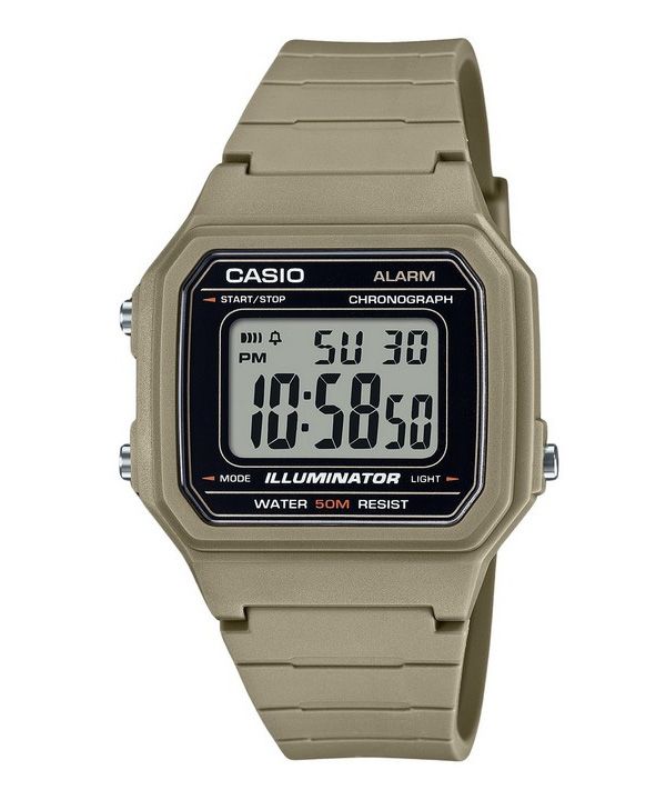 Casio Youth Digital Resin Armband Quartz W-217H-5AV herrklocka