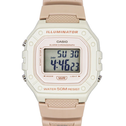 Casio POP digitalt hartsarmband kvarts W-218HC-4A2V unisexklocka