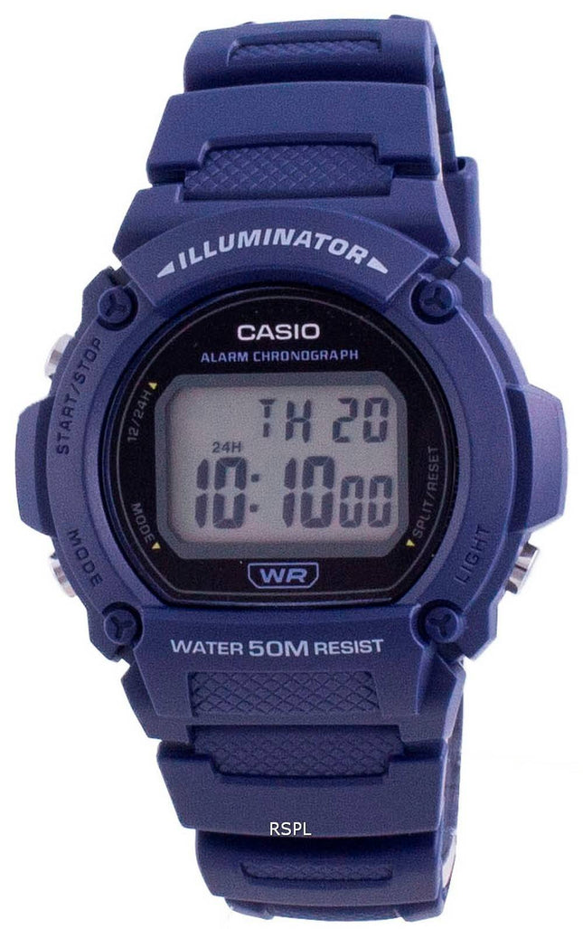 Casio Youth Illuminator Digital W-219H-2A W-219H-2 Herrklocka