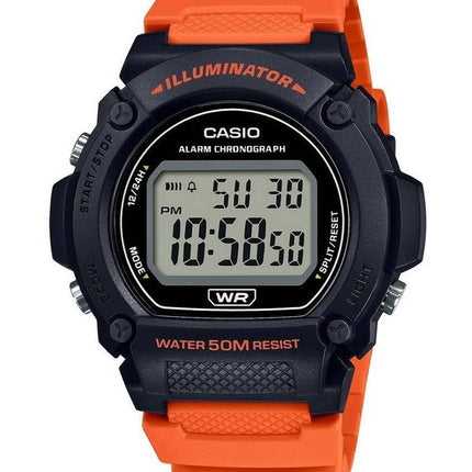 Casio Youth Digital Alarm Quartz W-219H-4AV W219H-4 Herrklocka