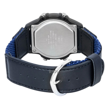 Casio Standard Digital Läder- och Tygarmband Quartz W-220HF-2AV Unisexklocka