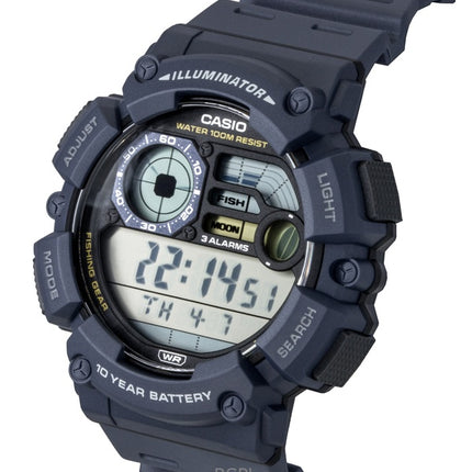 Casio Youth digitalt hartsarmband kvarts WS-1500H-2AV 100M herrklocka