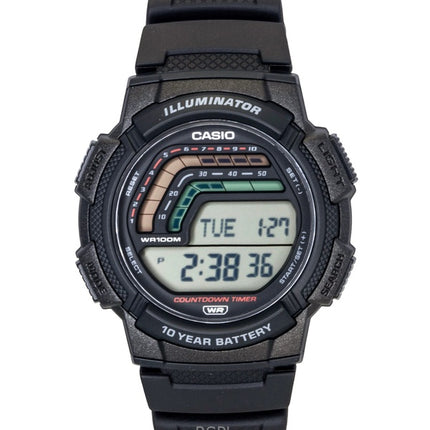 Casio digitalt hartsarmband kvarts WS-1800-1AV 100M herrklocka