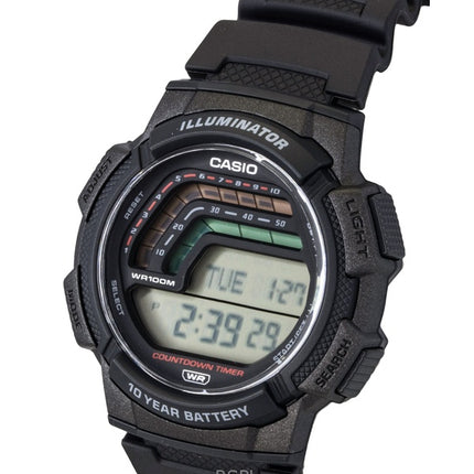 Casio digitalt hartsarmband kvarts WS-1800-1AV 100M herrklocka