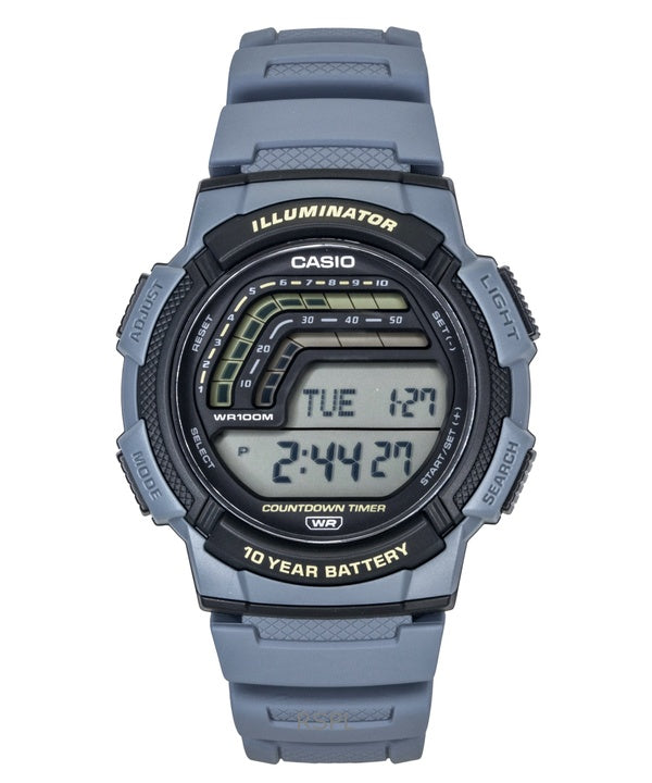 Casio digitalt hartsarmband kvarts WS-1800-2AV 100M herrklocka
