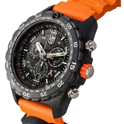 Luminox Bear Grylls Survival Master Series Chronograph Black Dial Swiss Quartz Diver&#39,s XB.3749 300M herrklocka med kompass